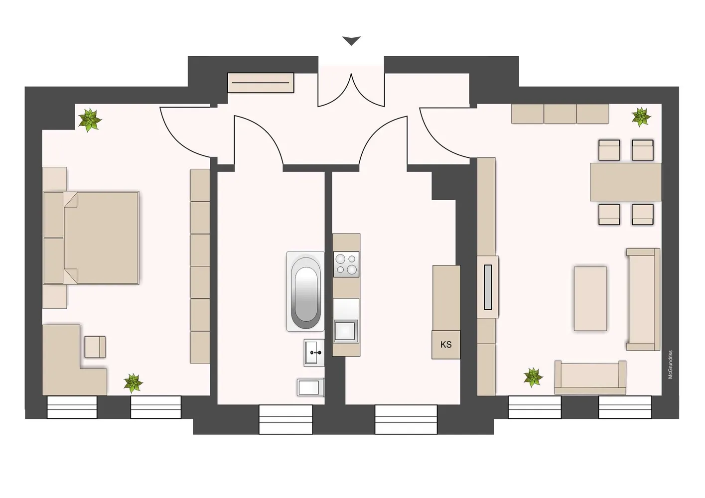 2 Zimmer Wohnung mit 52 m² in Leipzig – Bild 10