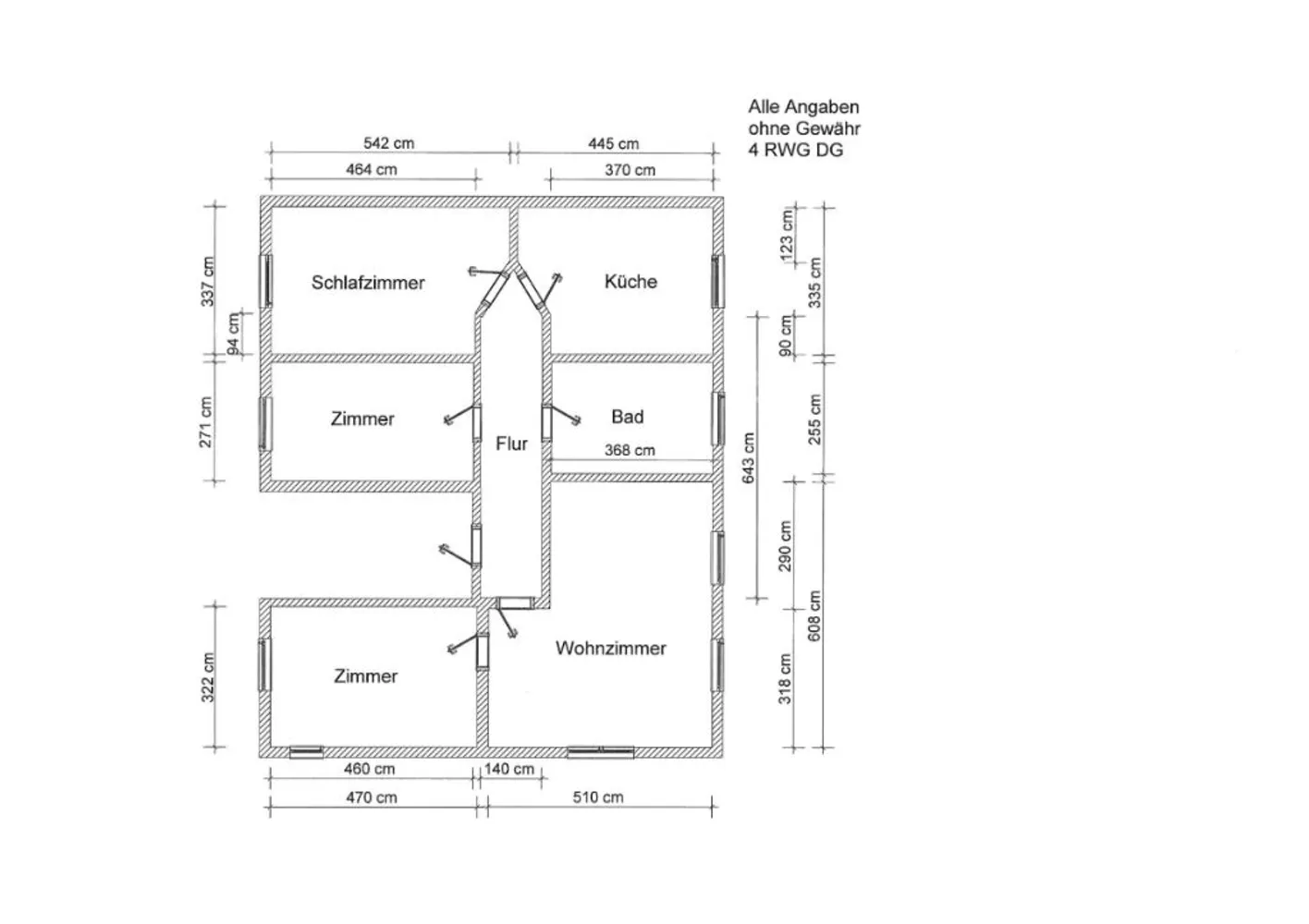 4 Zimmer Wohnung mit 100 m² in Güstrow – Bild 11