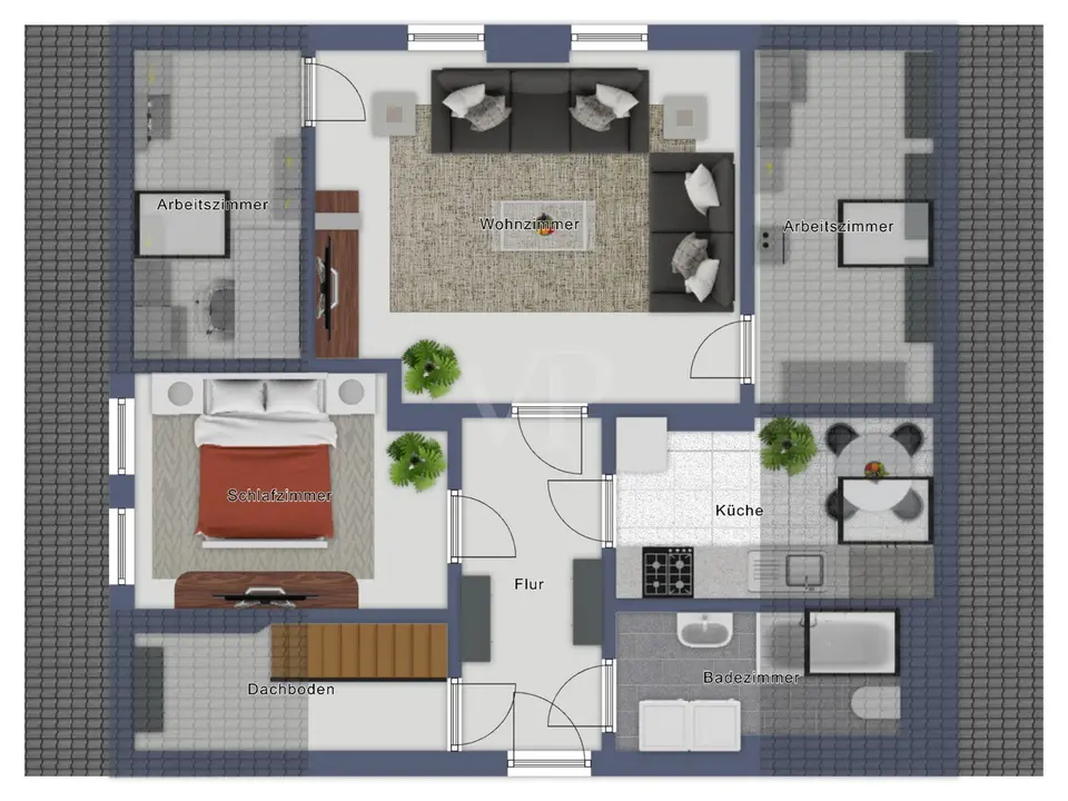2 Zimmer Wohnung mit 38 m² in Senftenberg – Bild 8