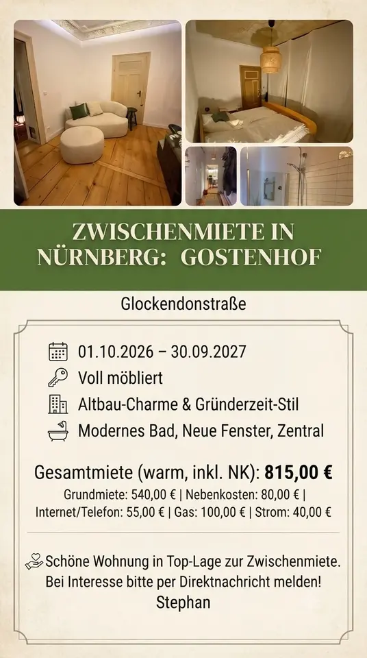 2 Zimmer Wohnung mit 60 m² in Nürnberg – Bild 5