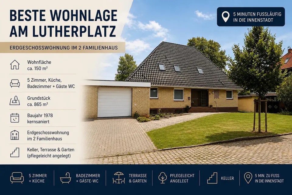 4 Zimmer Haus mit 150 m² in Wilhelmshaven – Bild 1