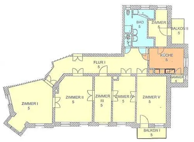 6 Zimmer Wohnung mit 151 m² in Leipzig – Bild 11