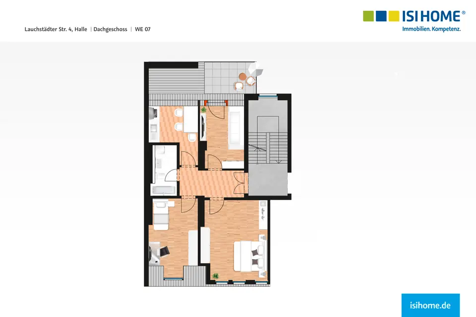 3 Zimmer Wohnung mit 63 m² in Halle (Saale) – Bild 9