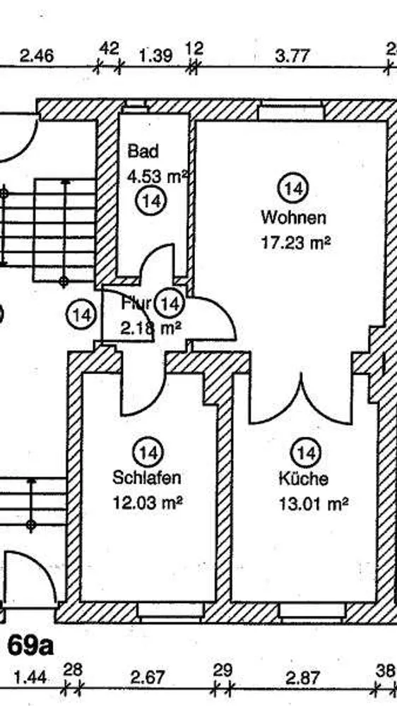2 Zimmer Wohnung mit 49 m² in Halle (Saale) – Bild 7