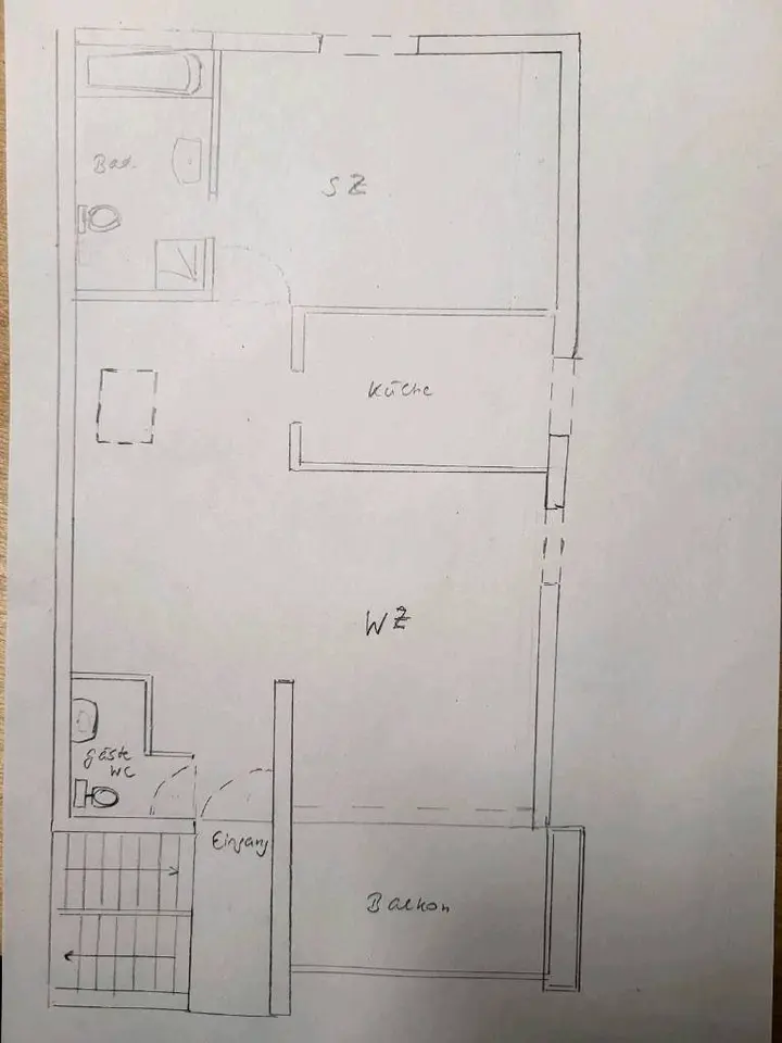 2 Zimmer Wohnung mit 65 m² in Bensheim – Bild 8
