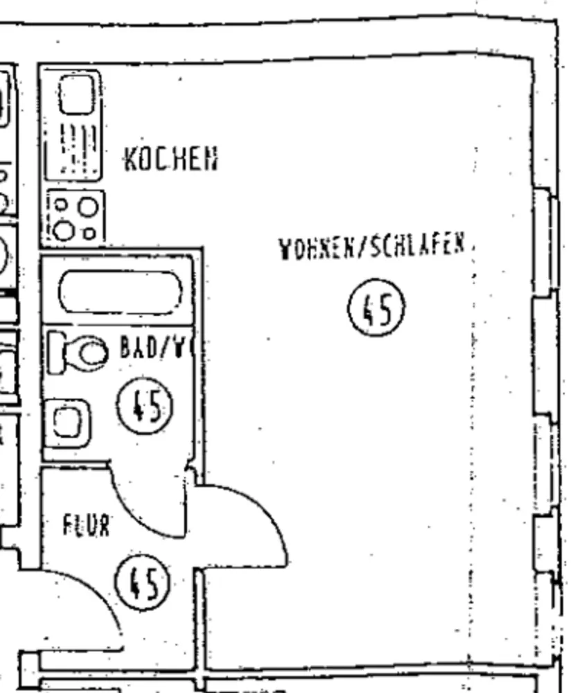 1 Zimmer Wohnung mit 33 m² in Neu-Ulm – Bild 5