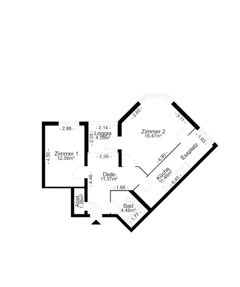 2 Zimmer Wohnung mit 66 m² in Berlin – Bild 8