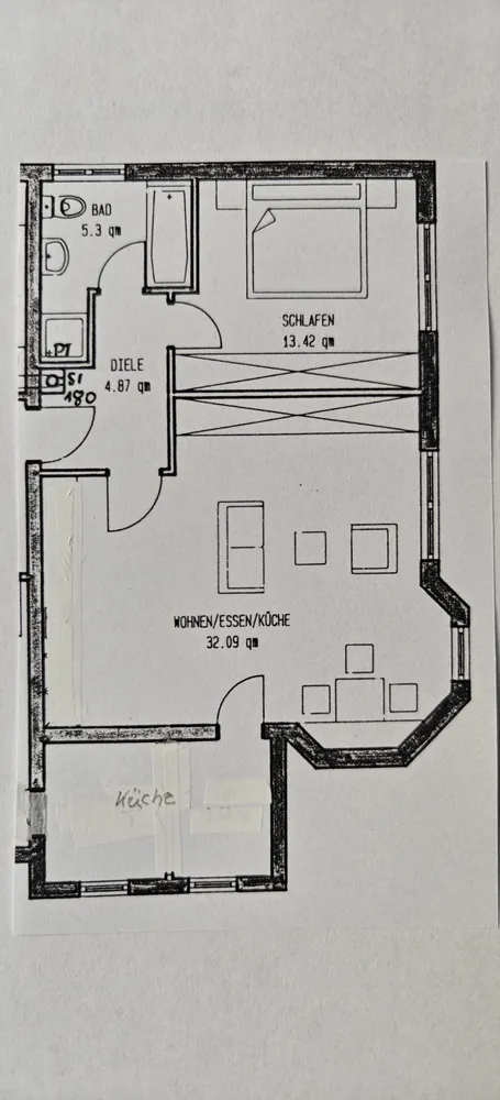2 room apartment with 65 m² in Weil am Rhein – Photo 2