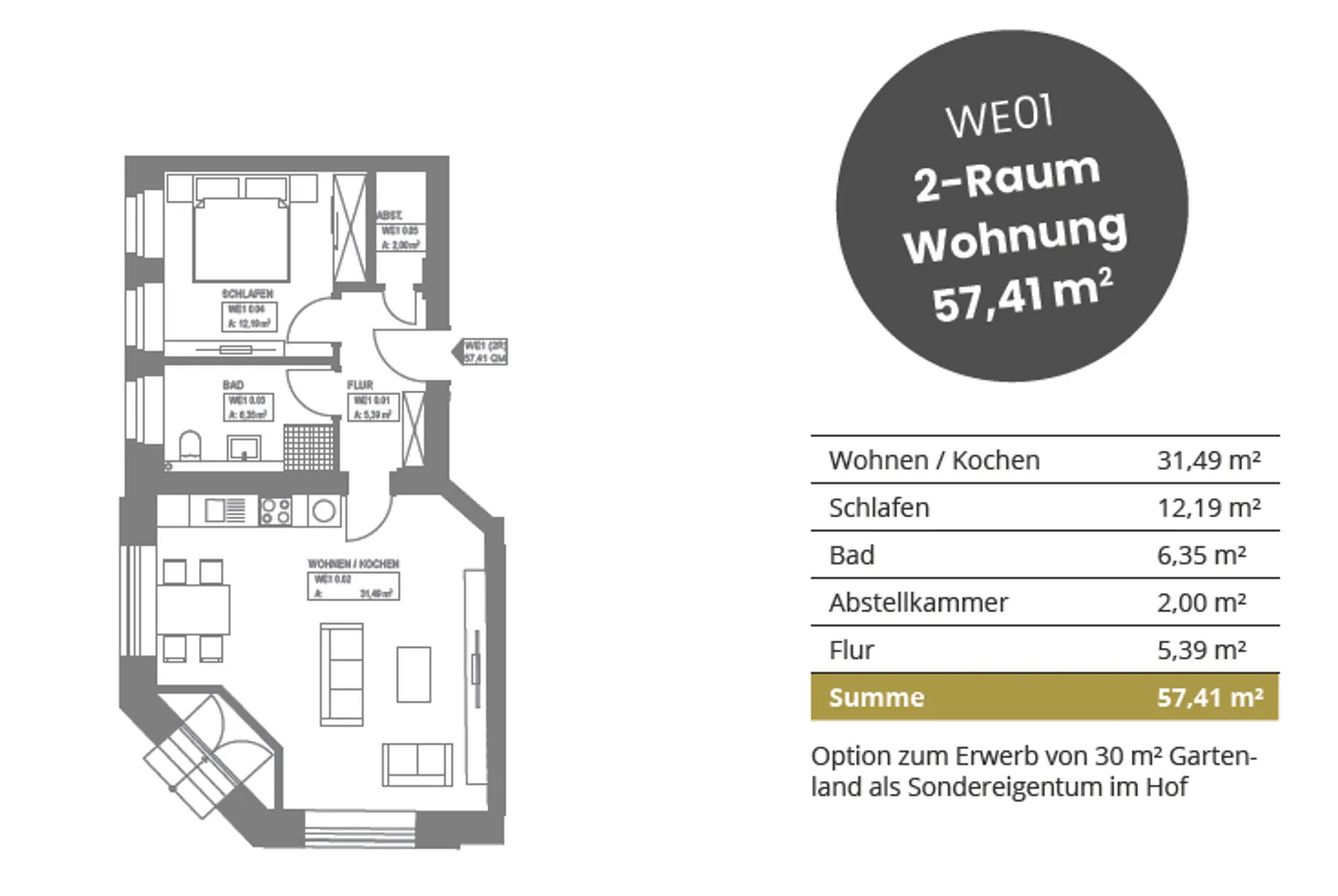2 Zimmer Wohnung mit 57 m² in Görlitz – Bild 11