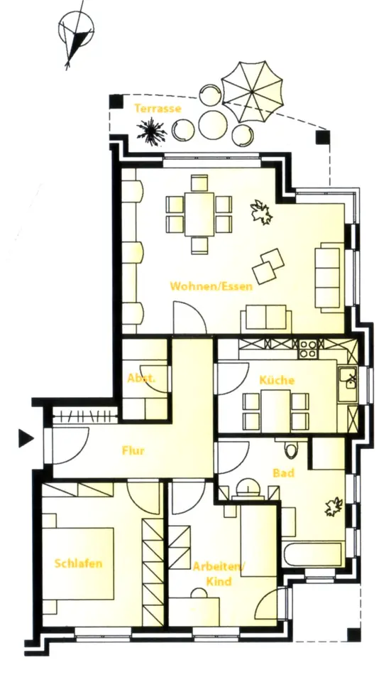 3 Zimmer Wohnung mit 83 m² in Cloppenburg – Bild 5