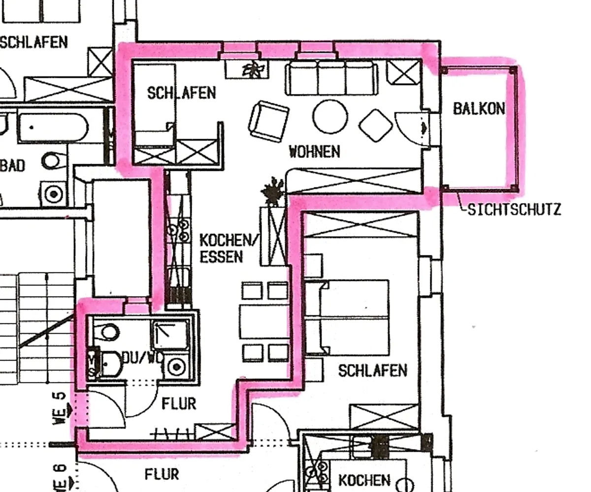 2 room apartment with 44 m² in Chemnitz – Photo 4