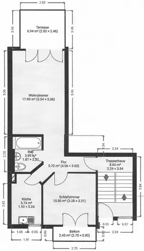 2 Zimmer Wohnung mit 50 m² in Stuttgart – Bild 9