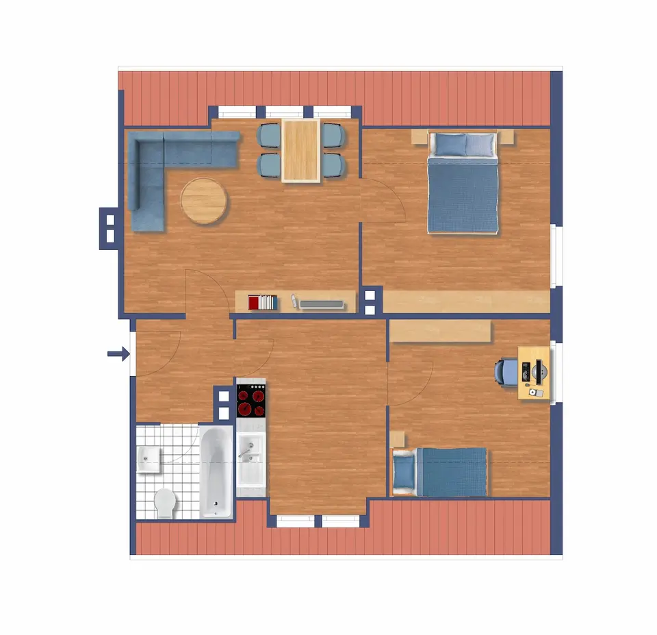 3 Zimmer Wohnung mit 59 m² in Northeim – Bild 8