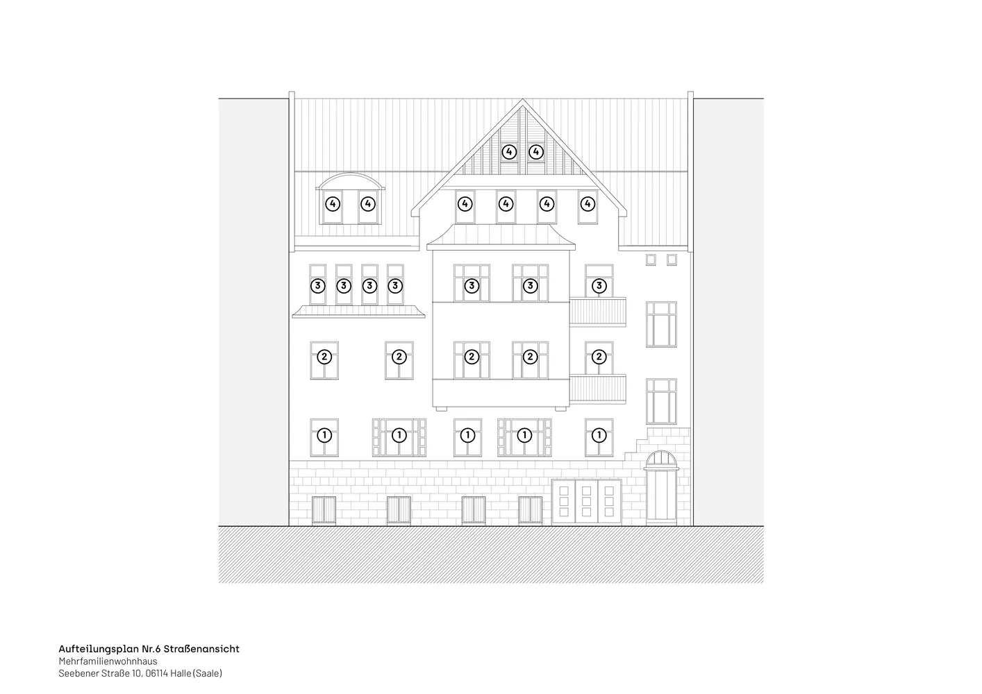 6 Zimmer Wohnung mit 157 m² in Halle (Saale) – Bild 3