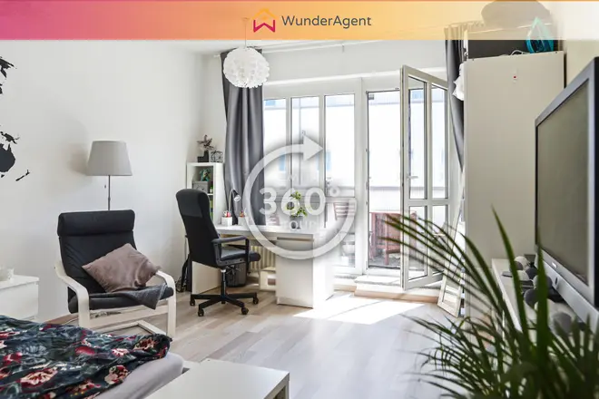 1 Zimmer Wohnung mit 36 m² in Leipzig – Bild 2