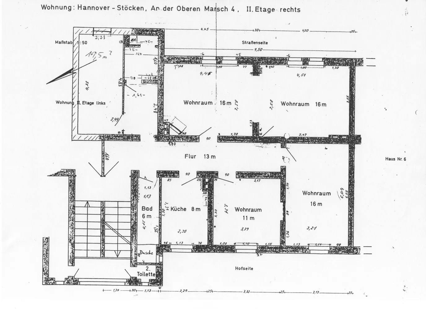 5 Zimmer Wohnung mit 105 m² in Hannover – Bild 2