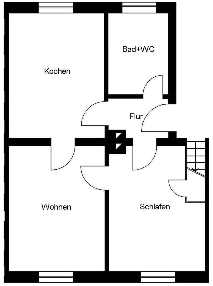 2 Zimmer Wohnung mit 57 m² in Mannheim – Bild 2