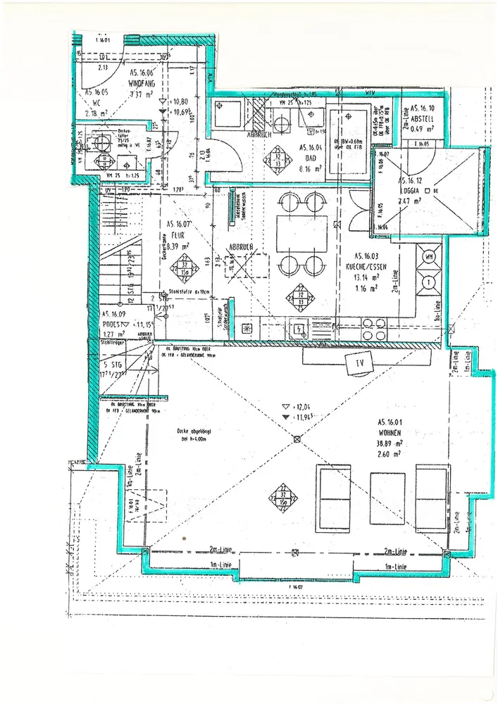 2 room apartment with 102 m² in Dresden – Photo 6