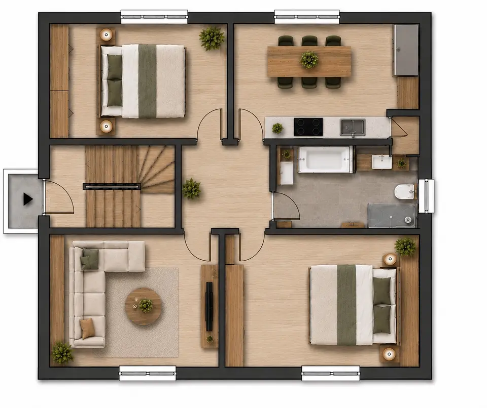 3 Zimmer Wohnung mit 70 m² in Kassel – Bild 10