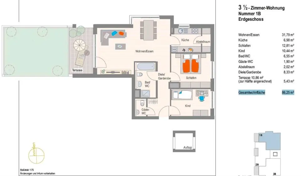 6 Zimmer Wohnung mit 165 m² in Backnang – Bild 3