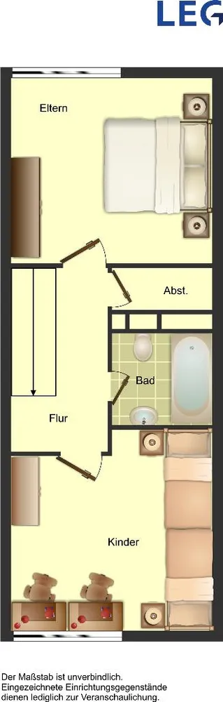 3 room apartment with 67 m² in Duisburg – Photo 4