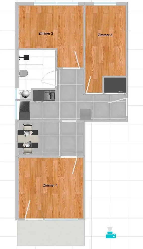 WG-Zimmer mit 14 m² in München – Bild 7