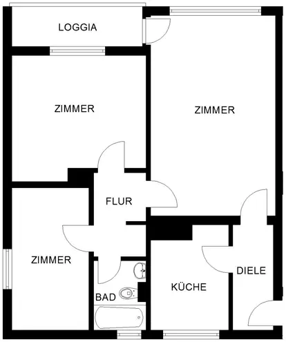 3 Zimmer Wohnung mit 69 m² in Bochum – Bild 3