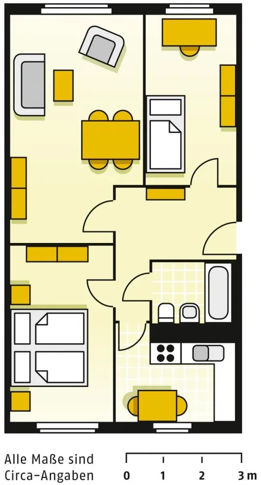 3 Zimmer Wohnung mit 60 m² in Cottbus – Bild 9