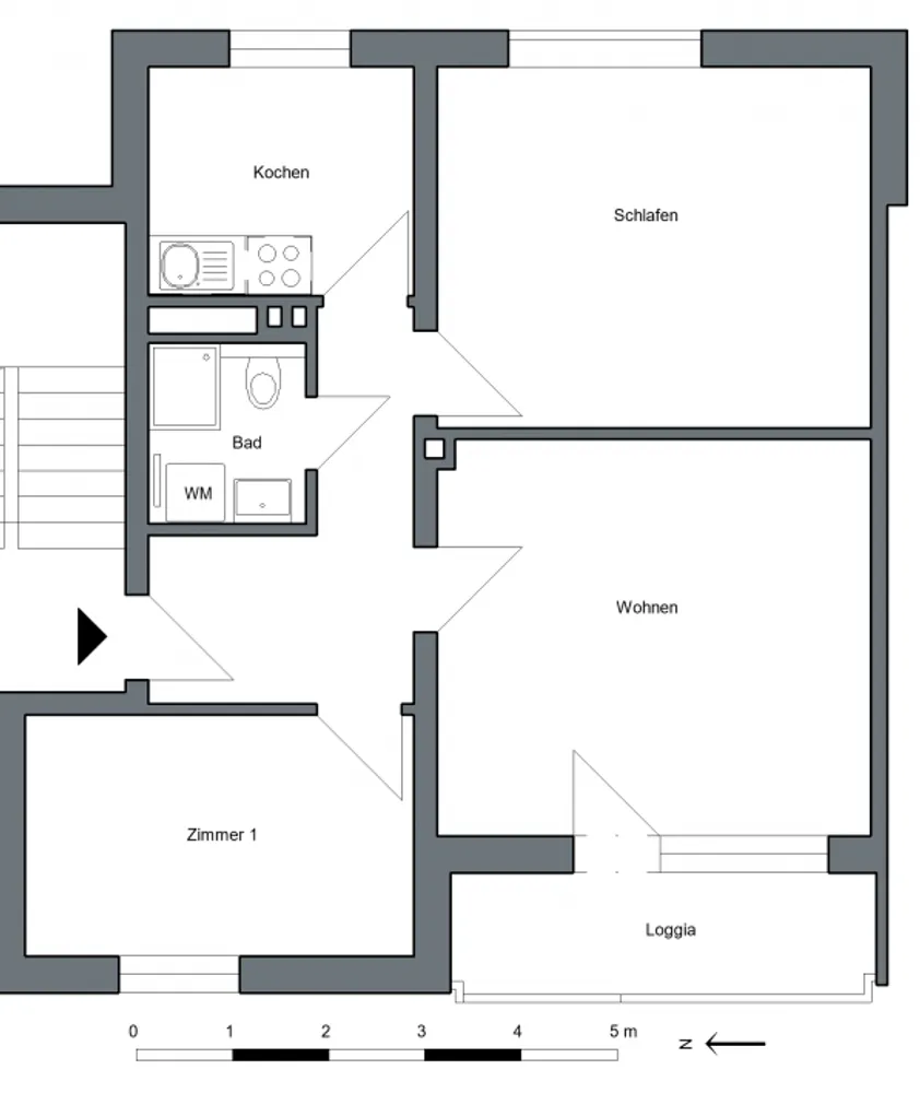 3 Zimmer Wohnung mit 64 m² in Wolfsburg – Bild 5