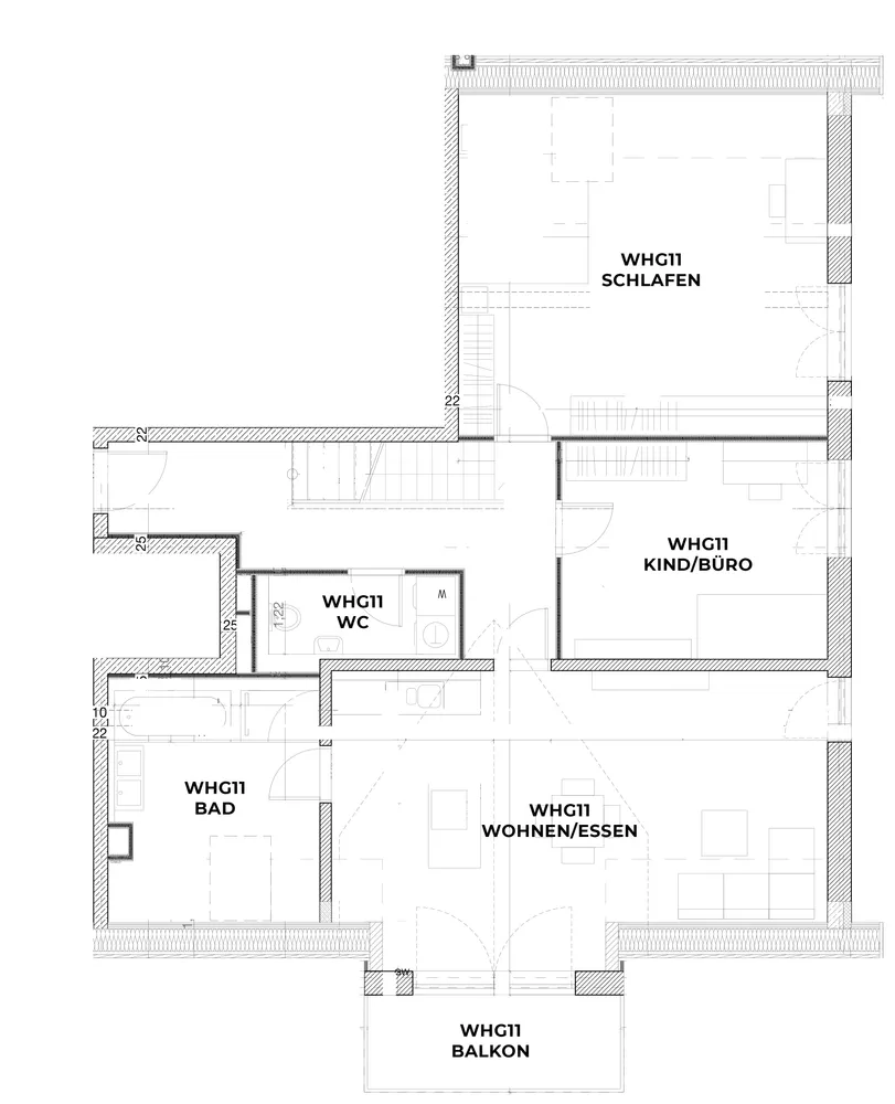 4 Zimmer Wohnung mit 95 m² in München – Bild 9