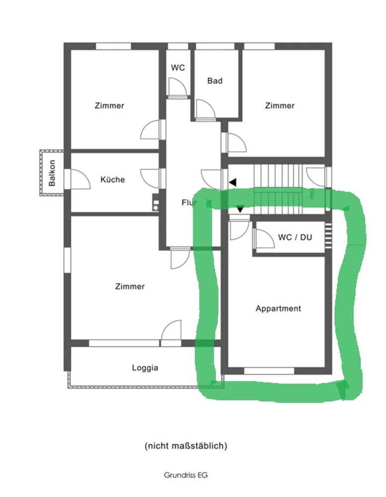 1 Zimmer Wohnung mit 20 m² in Stuttgart – Bild 8