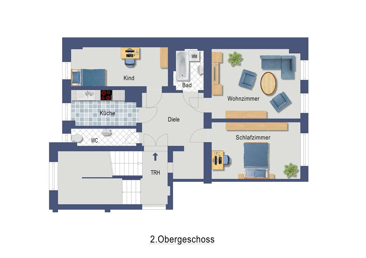 3 Zimmer Wohnung mit 76 m² in Dresden – Bild 3