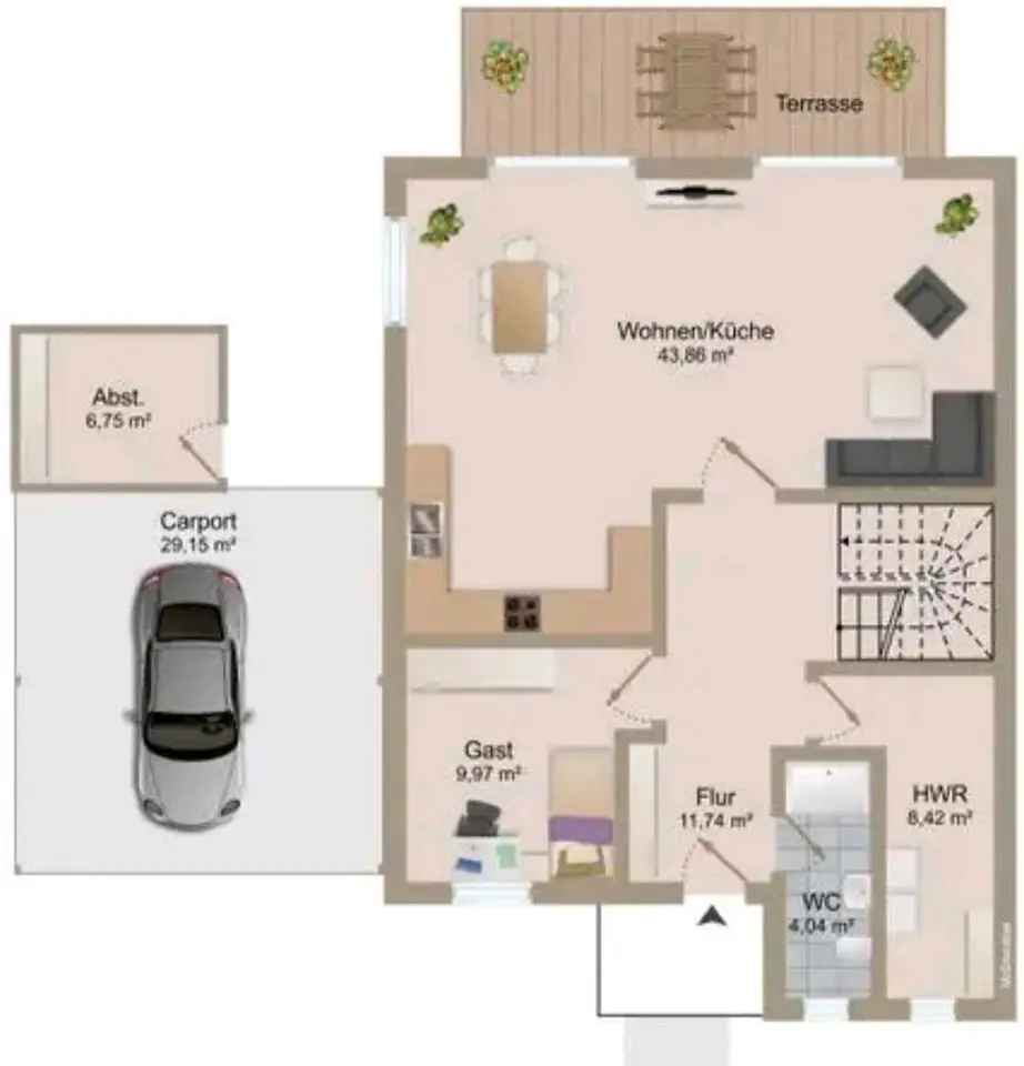 5 Zimmer Haus mit 156 m² in Stade – Bild 2