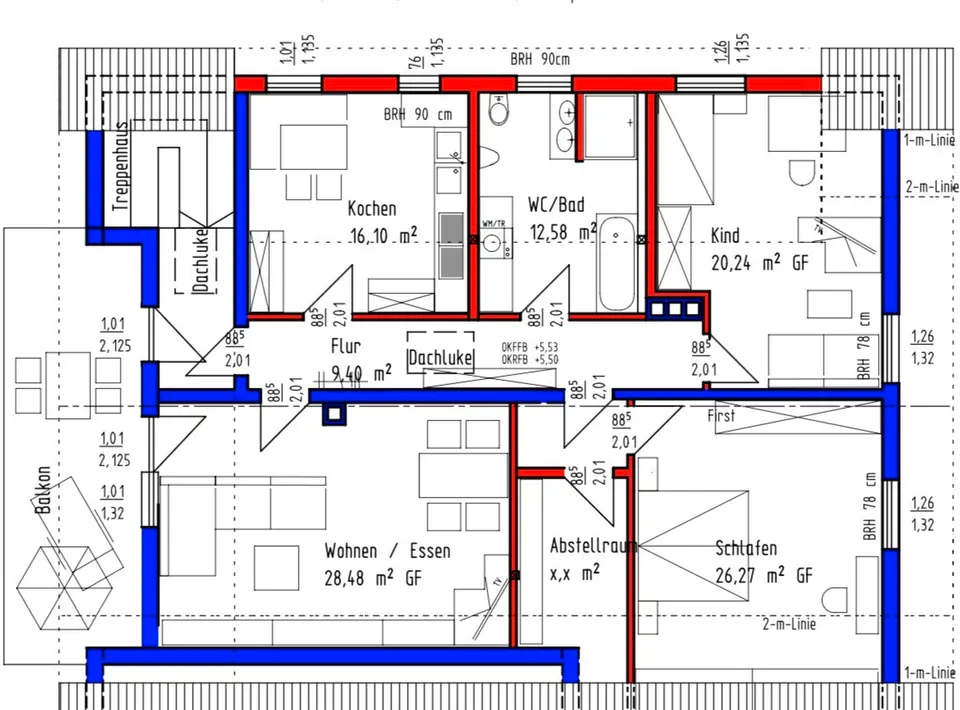 3 Zimmer Wohnung mit 120 m² in Coburg – Bild 5