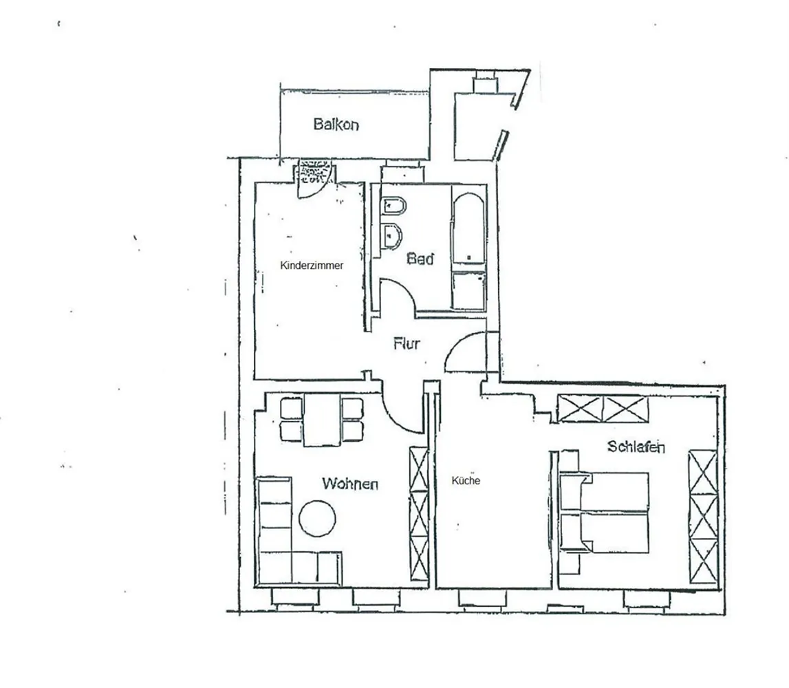 3 Zimmer Wohnung mit 69 m² in Plauen – Bild 3