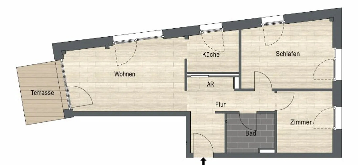 3 Zimmer Wohnung mit 67 m² in Lübeck – Bild 8