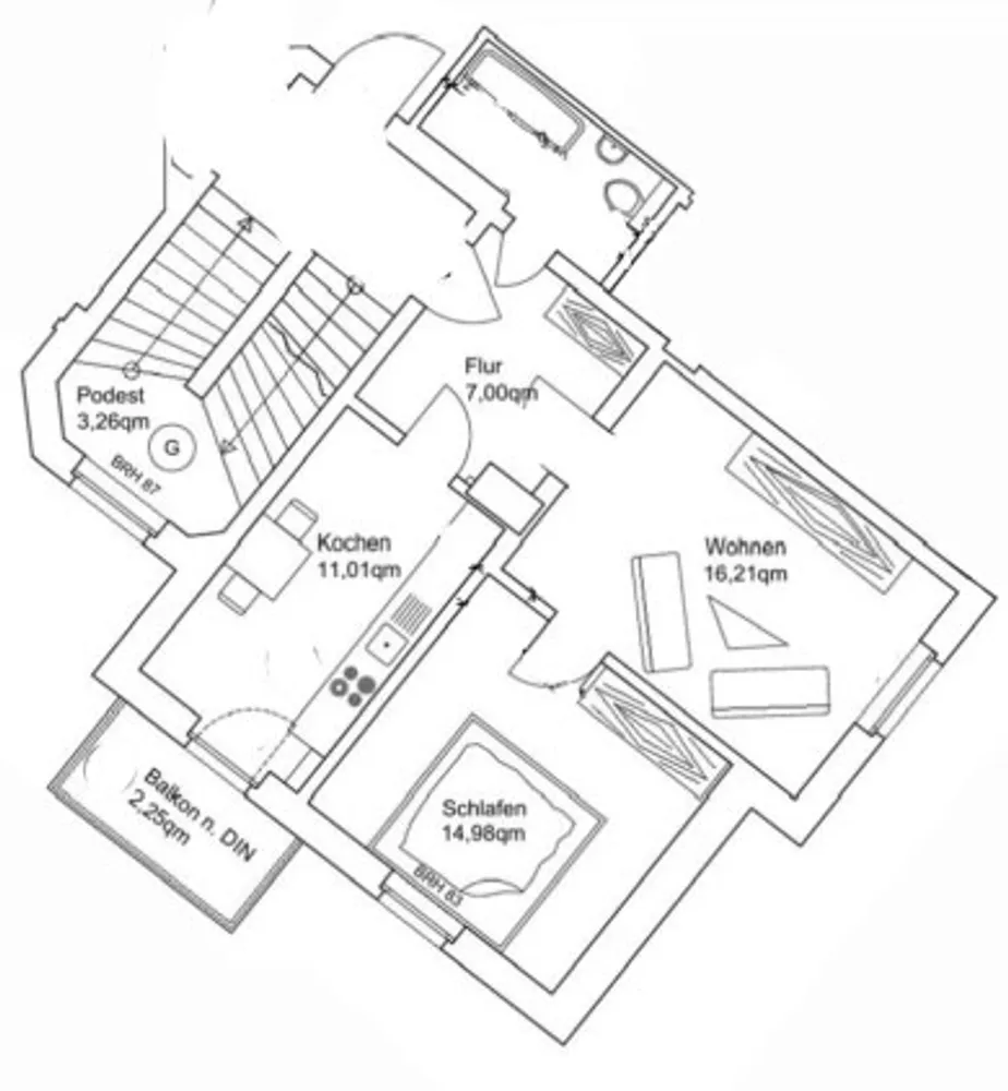 2 Zimmer Wohnung mit 56 m² in Dresden – Bild 9
