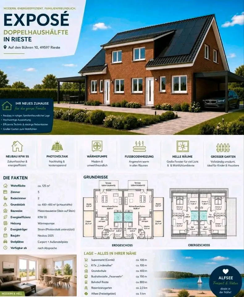 5 Zimmer Haus mit 125 m² in Bramsche – Bild 3