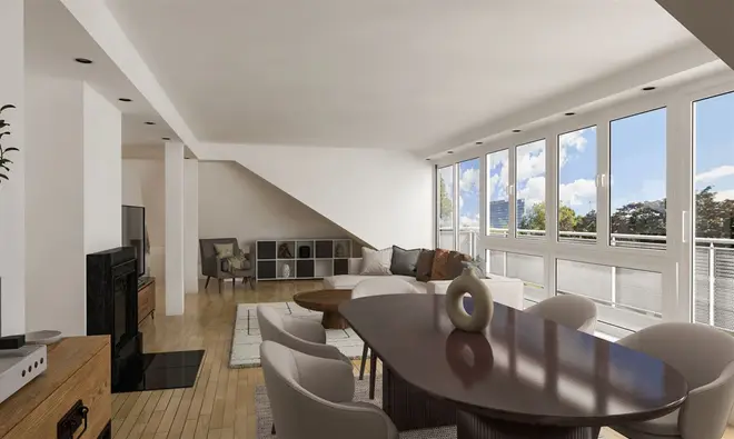 3 Zimmer Wohnung mit 143 m² in Düsseldorf – Bild 1