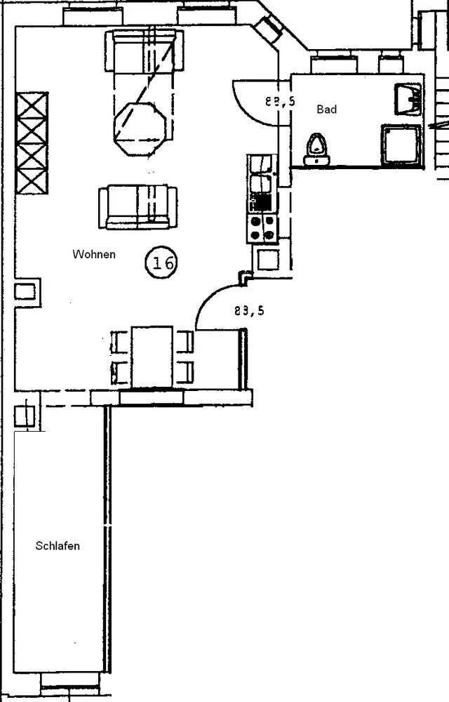 2 Zimmer Wohnung mit 50 m² in Leipzig – Bild 6