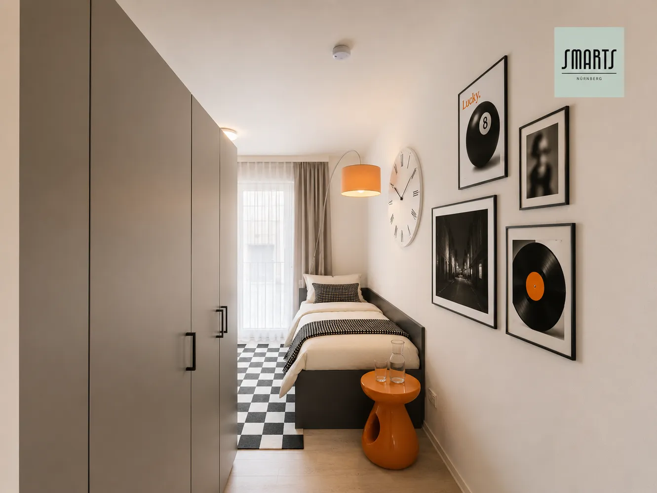 1 Zimmer Wohnung mit 20 m² in Nürnberg – Bild 2