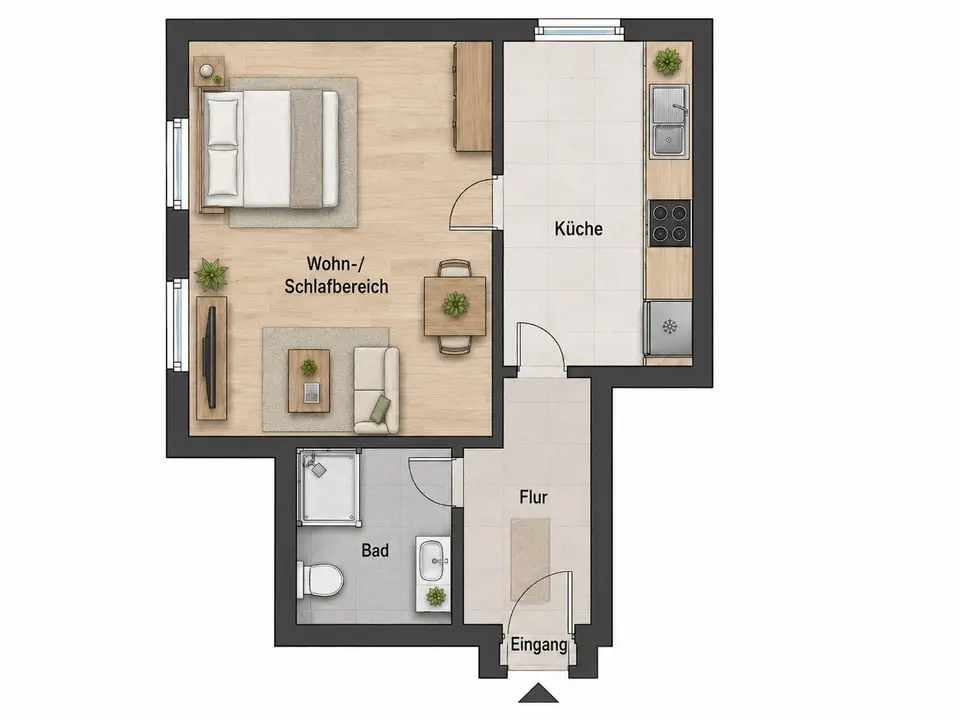 Studio mit 36 m² in Iserlohn – Bild 7