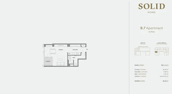 1 Zimmer Wohnung mit 40 m² in Frankfurt am Main – Bild 8