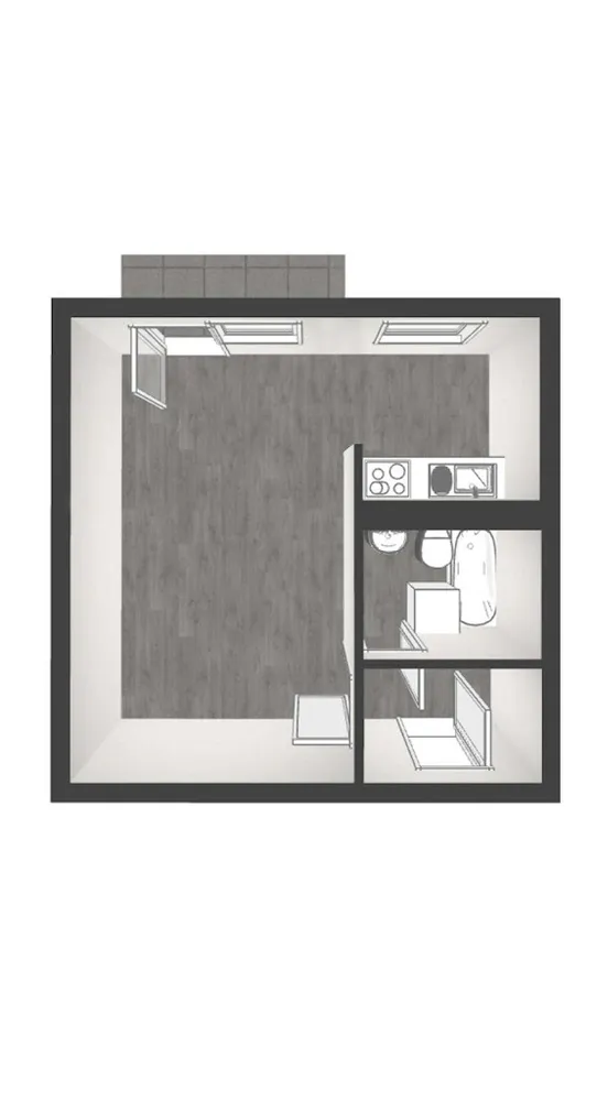1 Zimmer Wohnung mit 35 m² in Leipzig – Bild 4