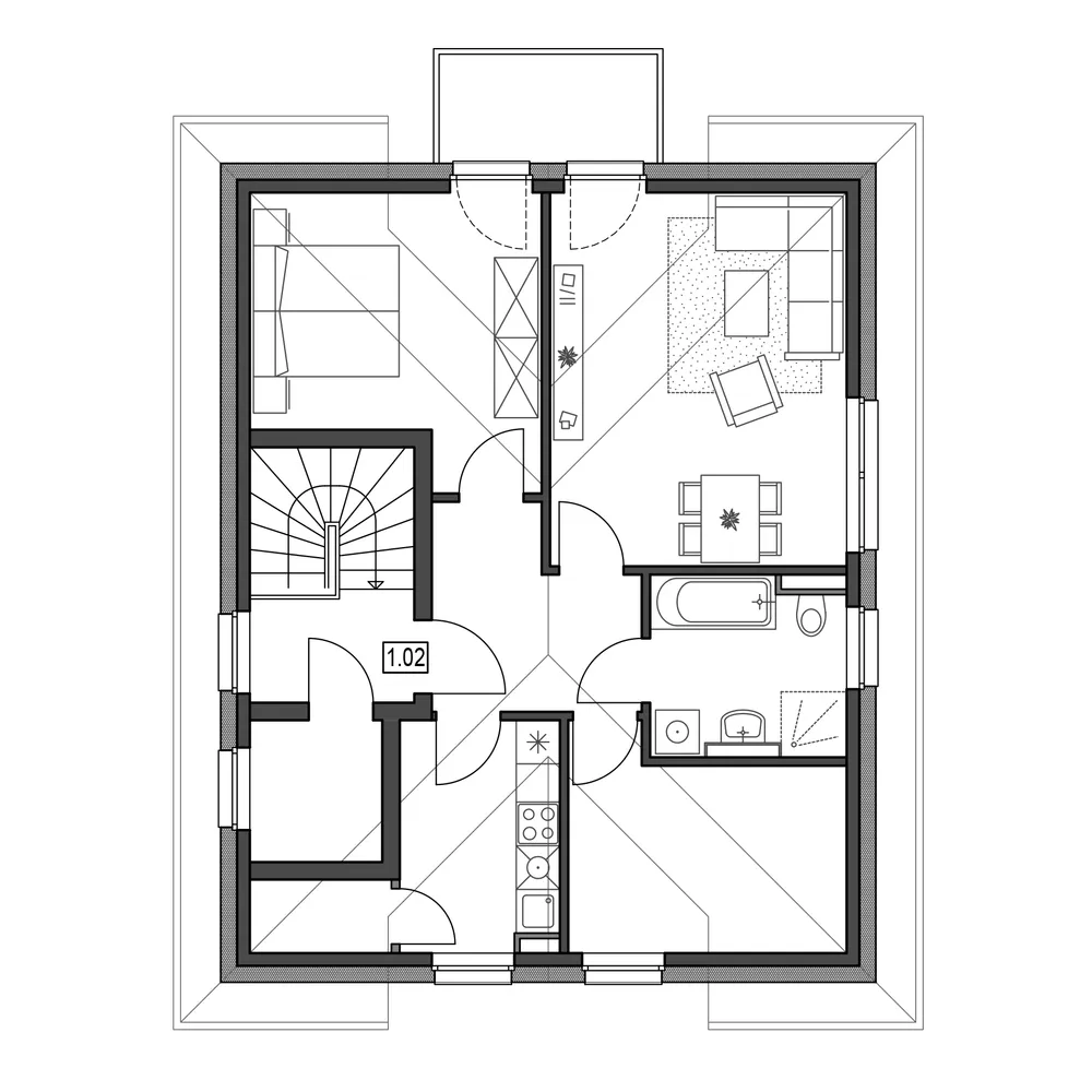 3 Zimmer Wohnung mit 68 m² in Hamburg – Bild 12