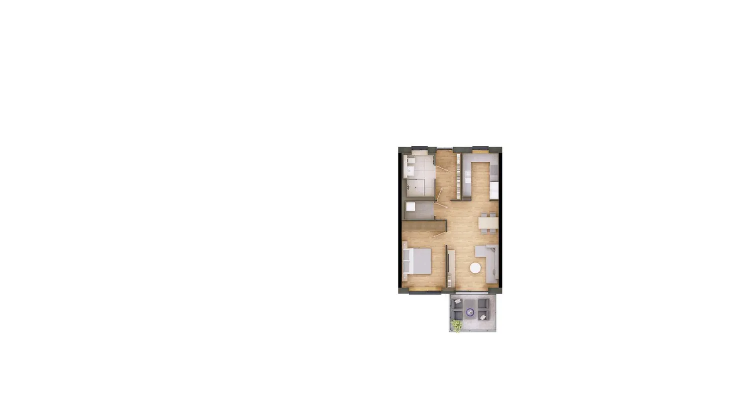 3 Zimmer Wohnung mit 63 m² in Deggendorf – Bild 8