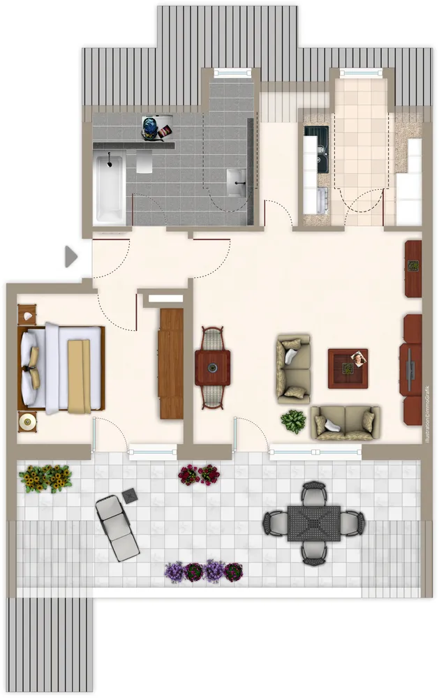 2 Zimmer Wohnung mit 67 m² in Leipzig – Bild 1