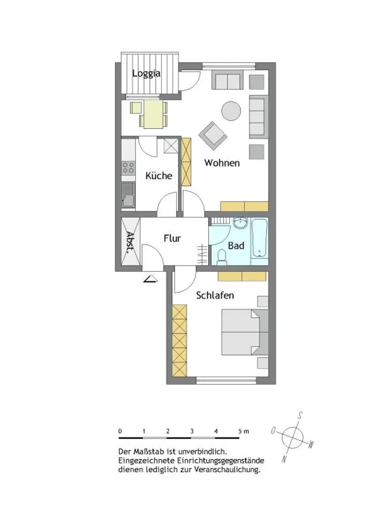 2 Zimmer Wohnung mit 62 m² in Mülheim an der Ruhr – Bild 3