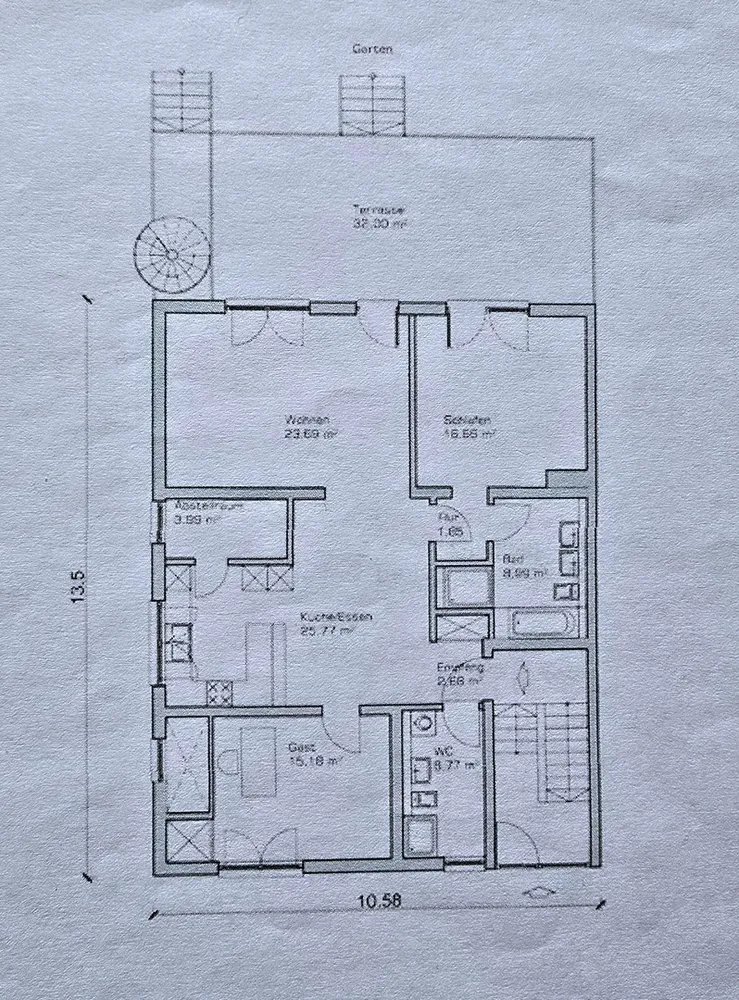 4 Zimmer Wohnung mit 116 m² in Karlsruhe – Bild 9
