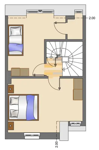3 Zimmer Wohnung mit 62 m² in Dortmund – Bild 2